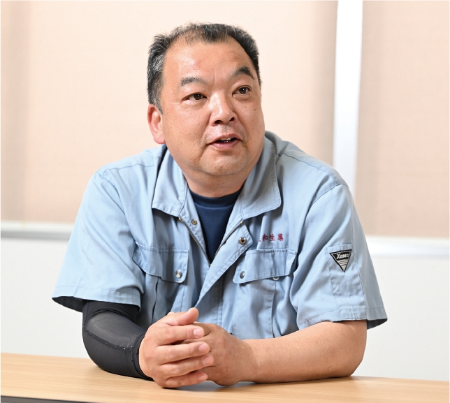 生産技術グループ 表面処理チームリーダー 八重樫 光氏
